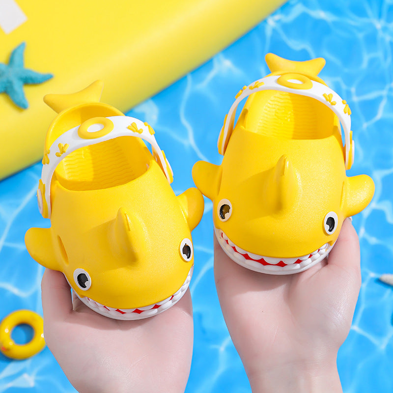 Kids Summer Sandals Toddler Fashion Shark Slippers Girls Boys
